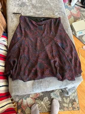 Chaps skirt size large